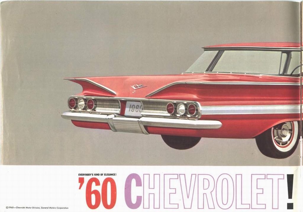 1960 Chevrolet Prestige Brochure